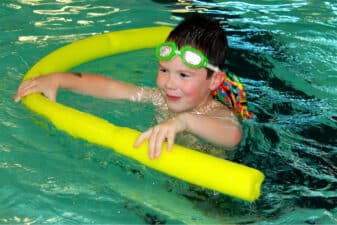 Where can you go swimming indoors in Louisville?