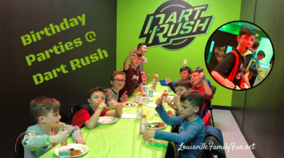 dart rush birthday parties